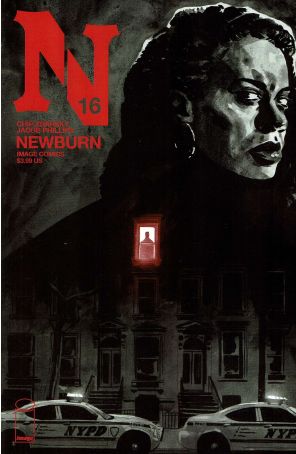 Newburn 16 published by Image with cover art by Jacob Phillips