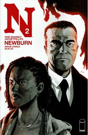 Newburn 2 published by Image with cover art by Jacob Phillips