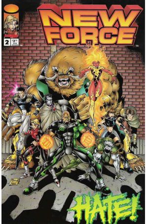 Newforce 2 published by Image with cover art by Todd Nauck and Jon Sibal