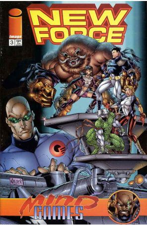 Newforce 3 published by Image with cover art by Todd Nauck