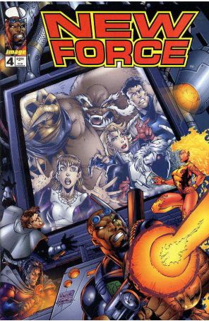 Newforce 4 published by Image with cover art by Todd Nauck and jon Sibal