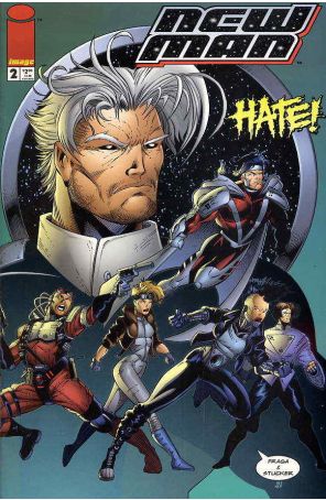 Newman 2 published by Image with cover art by Dan Fraga, lary Stucker, and Jeff Voeltner
