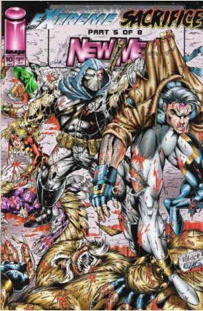Newmen 10 published by Image with cover art by Todd Nauck