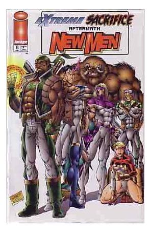 Newmen 11 published by Image with cover art by Todd Nauck