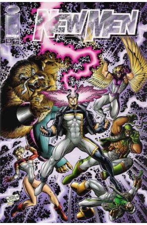 Newmen 12 published by Image with cover art by Arthur Adams