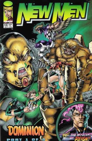 Newmen 13 published by Image with cover art by Todd Nauck