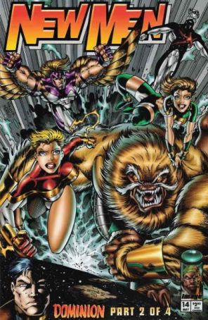 Newmen 14 published by Image with cover art by Todd Nauck