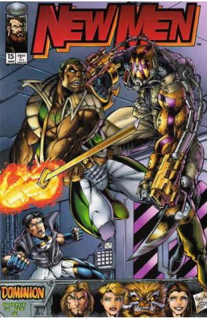 Newmen 15 published by Image with cover art by Todd Nauck