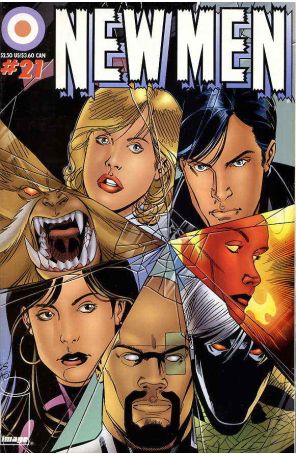 Newmen 21 published by Image with cover art by Chris Sprouse
