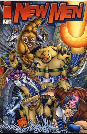 Newmen 7 published by Image with cover art by Todd Nauck