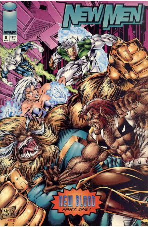 Newmen 8 published by Image with cover art by Todd Nauck