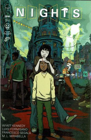 Nights 1 published by Image with cover art by Luigi Formisano