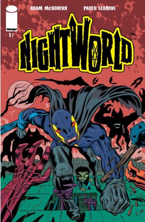 Nightworld 1 published by Image with cover art by Paolo Leandri