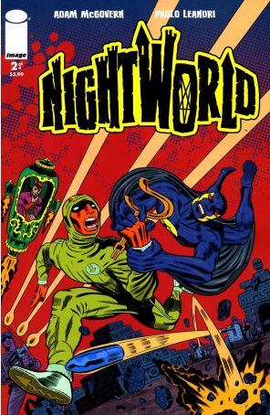 Nightworld 2 published by Image with cover art by Paolo Leandri