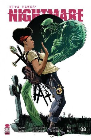 Nita Hawes' Nightmare Blog 8A published by Image with cover art by Jason Shawn Alexander