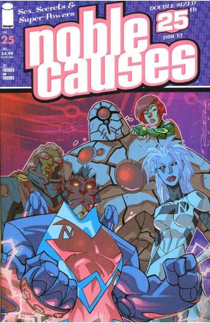Noble Causes (Vol. 3) 25 published by Image with cover art by Khary Randolph