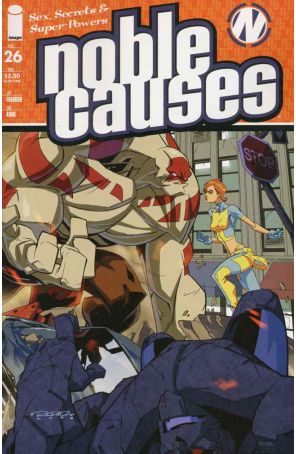 Noble Causes (Vol. 3) 26 published by Image with cover art by Khary Randolph