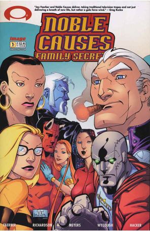Noble Causes: Family Secrets 1B published by Image with cover art by Cory Walker