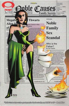 Noble Causes: Family Secrets 2A published by Image with cover art by Michael Avon Oeming