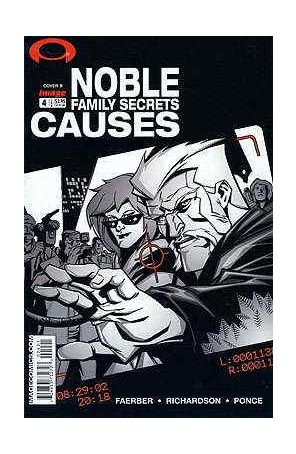 Noble Causes: Family Secrets 4B published by Image with cover art by Phil Hester