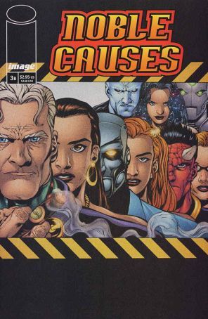 Noble Causes 3B published by Image with cover art by Chris Cross