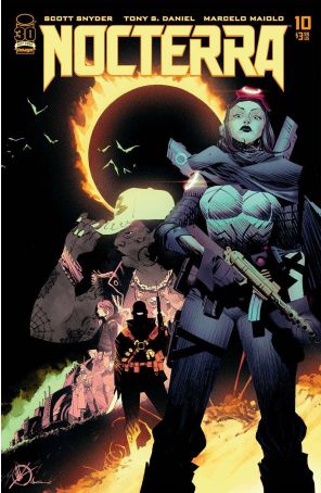 Nocterra 10B published by Image with cover art by Marcelo Maiolo