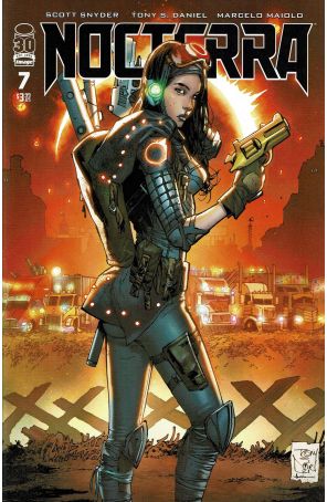 Nocterra 7A published by Image with cover art by Tony S. Daniel