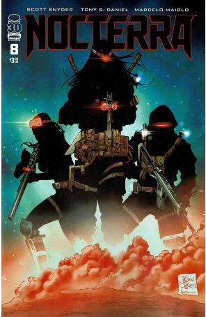 Nocterra 8A published by Image with cover art by Tony S. Daniel