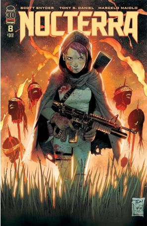 Nocterra 8C published by Image with cover art by Tony S. Daniel