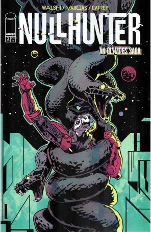 Nullhunter 2A published by Image with cover art by Michael Walsh
