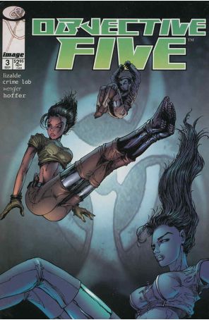 Objective Five 3 published by Image with cover art by Luke Lizalde