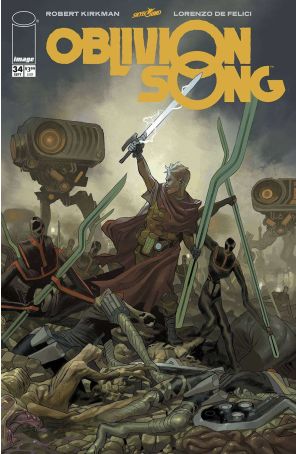 Oblivion Song 34 published by Image with cover art by Lorenzo De Felici