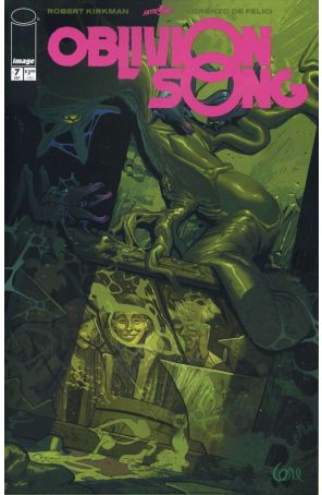 Oblivion Song 7 published by Image with cover art by Lorenzo De Felici