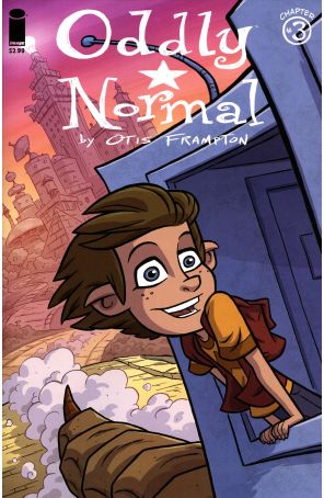 Oddly Normal (Vol. 2) 3A published by Image with cover art by Otis Frampton