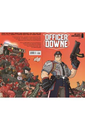 Officer Downe 1 published by Image with cover art by Chris Burnham