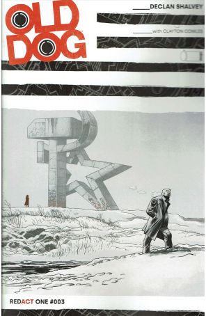 Old Dog 3A published by Image with cover art by Declan Shalvey