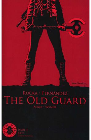 The Old Guard 1 (2nd) published by Image with cover art by Leandro Fernandez