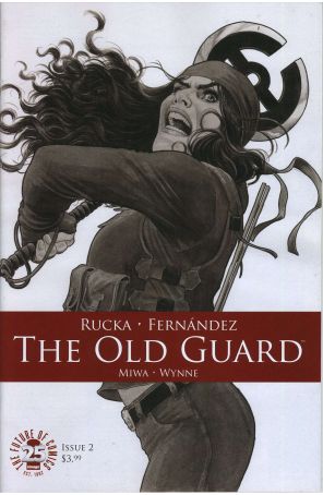 The Old Guard 2A published by Image with cover art by Nicola Scott