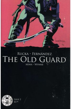 The Old Guard 2 published by Image with cover art by Leandro Fernandez