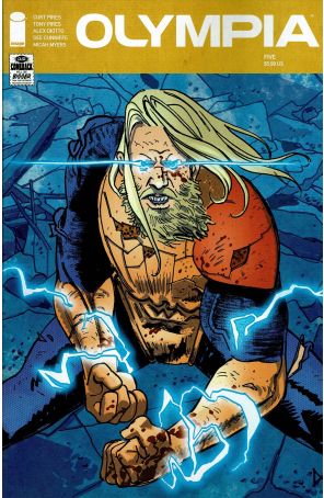Olympia 5A published by Image with cover art by Alex Diotto