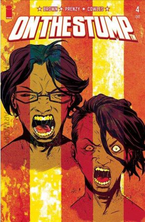 On the Stump 4B published by Image with cover art by Sanford Greene