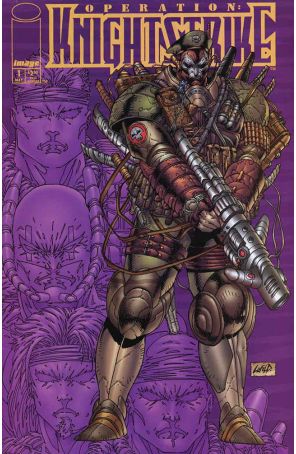 Operation: Knightstrike 1A published by Image with cover art by Rob Liefeld