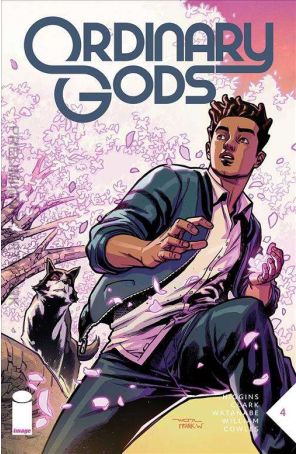 Ordinary Gods 4 published by Image with cover art by Felipe Watanabe