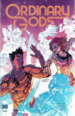 Ordinary Gods 7 published by Image with cover art by Felipe Watanabe