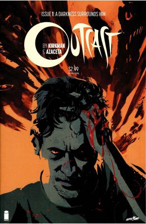 Outcast (Image) 1 (2nd) published by Image with cover art by Paul Azaceta
