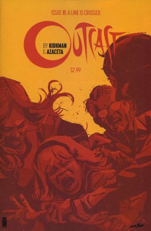 Outcast (Image) 11 published by Image with cover art by Paul Azaceta