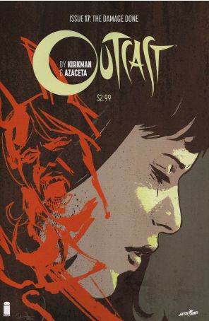 Outcast (Image) 17 published by Image with cover art by Paul Azaceta