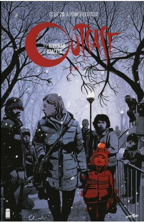 Outcast (Image) 20 published by Image with cover art by Paul Azaceta