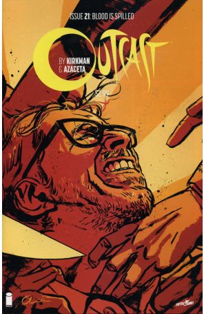Outcast (Image) 21 published by Image with cover art by Paul Azaceta
