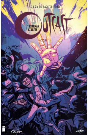 Outcast (Image) 23 published by Image with cover art by Paul Azaceta
